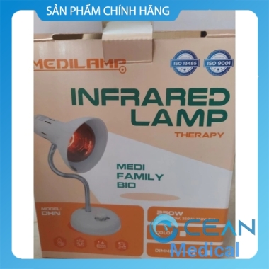 Đèn Hồng Ngoại 250w Medilamp TNE sưởi ấm giảm đau cơ xương khớp - Đèn Thấp