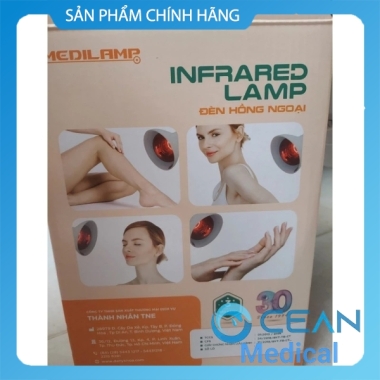 Đèn Hồng Ngoại 250w Medilamp TNE sưởi ấm giảm đau cơ xương khớp - Đèn Thấp