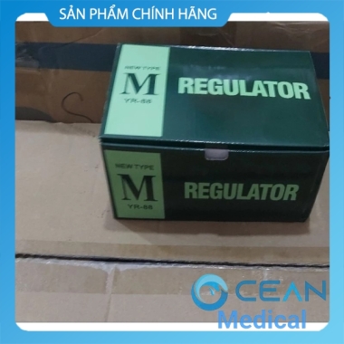 Đồng hồ oxy y tế 3 màu kèm dây thở full hộp