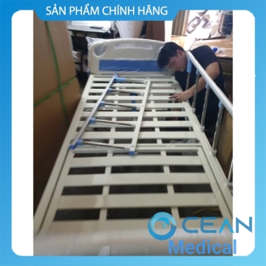 Giường y tế Lucass GB -2 giường 2 tay quay đa chức năng