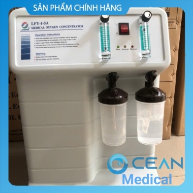 Máy oxy y tế 5lit Longfei FLY - I - 5W công nghệ Mỹ bảo hành 12 tháng