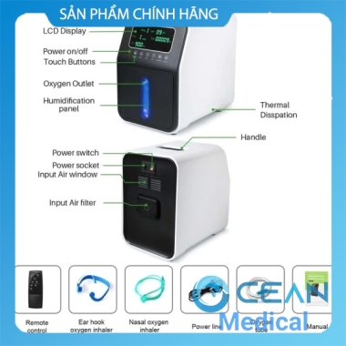 Máy tạo oxy gia đình OSITO 5 lít SYK - 608 công nghệ Mỹ Bảo hành 6 tháng