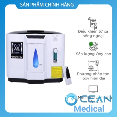 Máy tạo oxy y tế gia đình DEDAKJ - DE - 1A 7lit công nghệ Đức BH 6 tháng