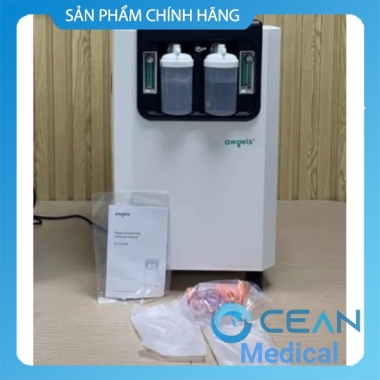Máy Tạo oxy y tế Owgels 10lit OZ -5 - 01 GWO kèm xông khí dung Bảo hành 6 tháng