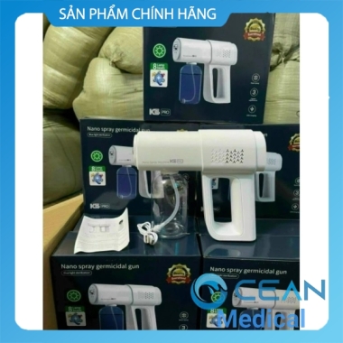 Súng bắn nước, cồn khử khuẩn Nano K5pro